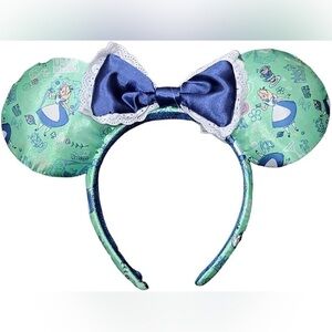 Disney Parks Alice in Wonderland Minnie Mouse ear headband